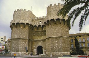 Valencia - Stadttor Torres de Serranos